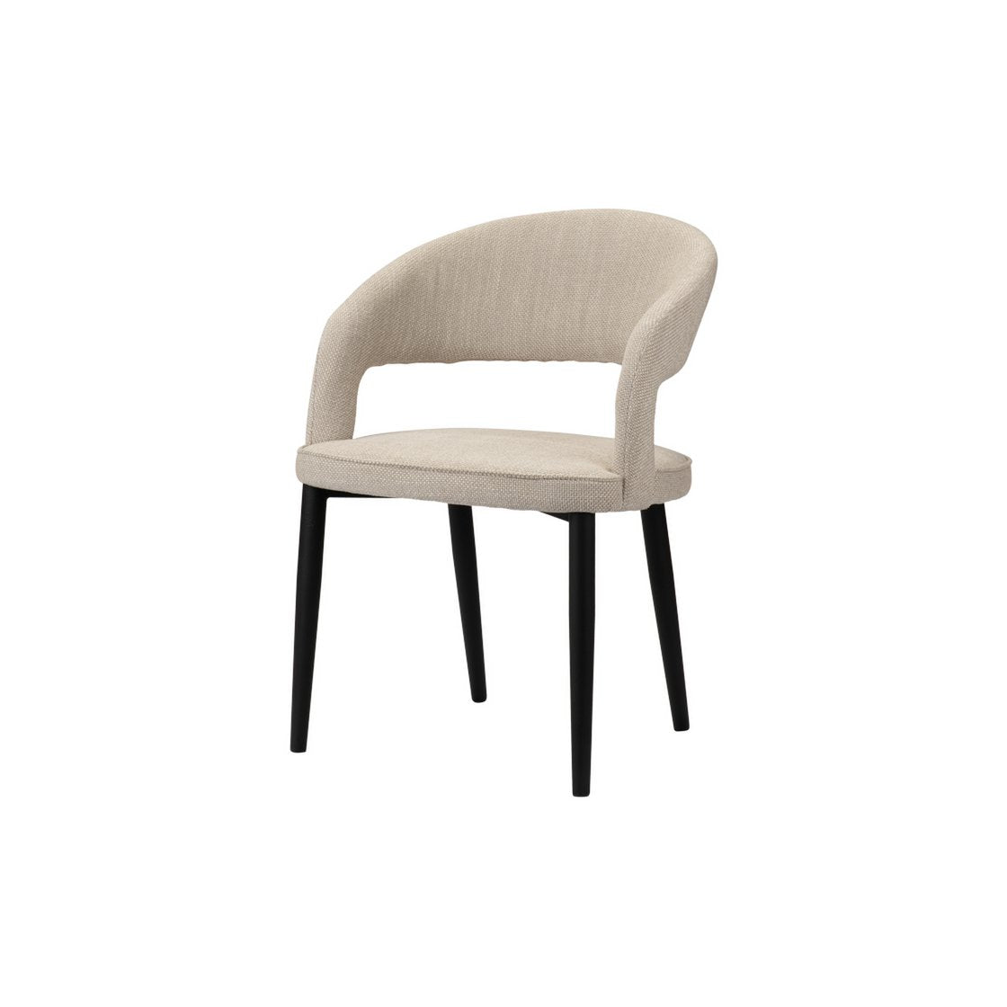 Dining Chair Edo Bow Beige - set of 2