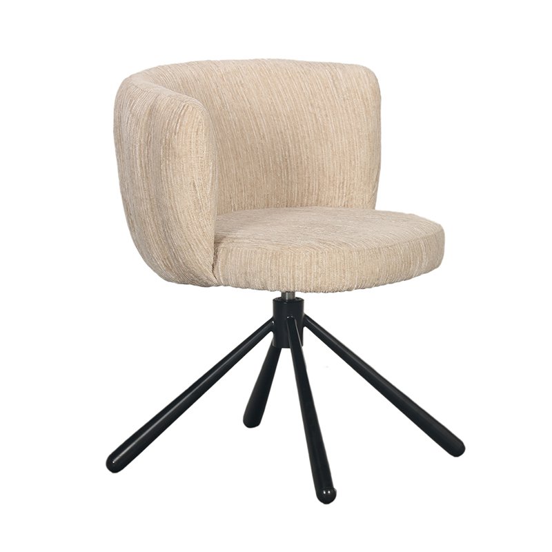 Dining Chair Shell Pole Beige