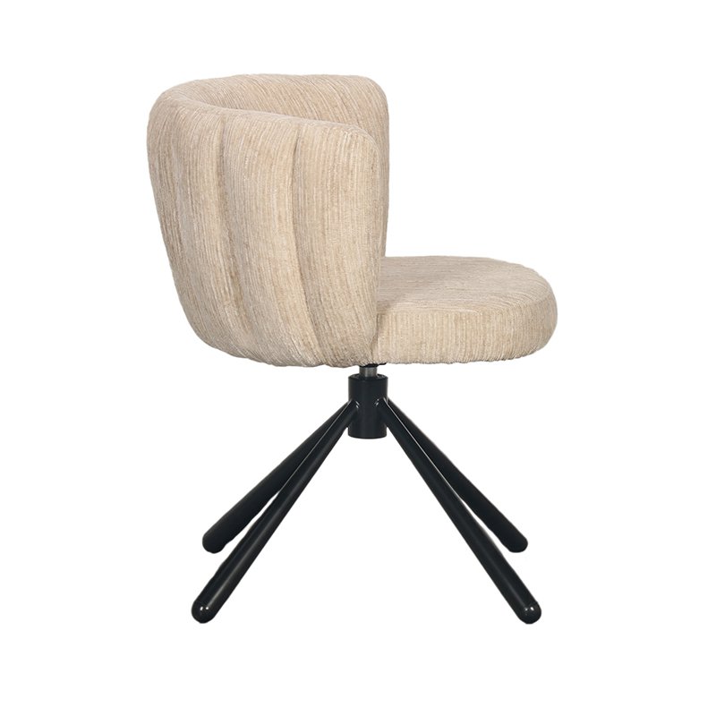 Dining Chair Shell Pole Beige