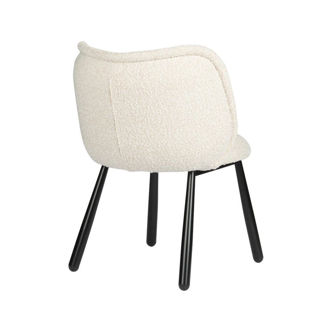 Dining Chair Panda White Pearl - set of 2