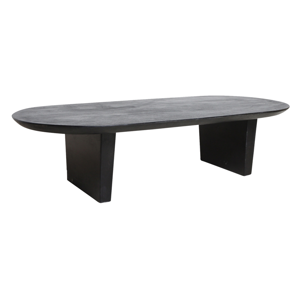 Bullnose Black Coffee Table