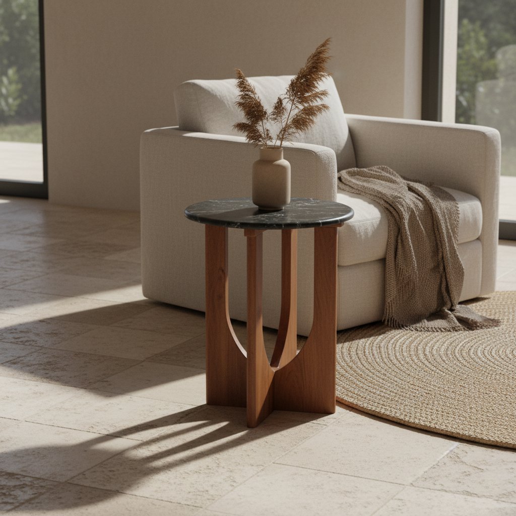 Brunei Marmer Side Table