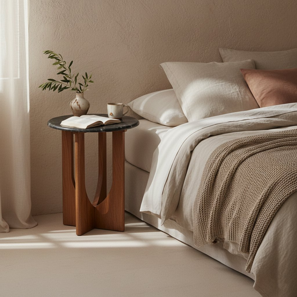 Brunei Marmer Side Table