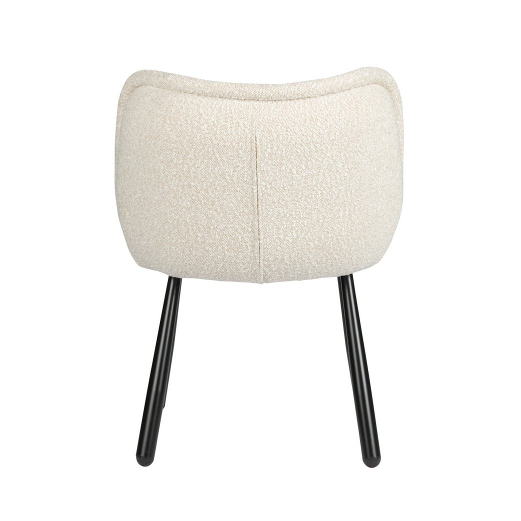 Dining Chair Panda White Pearl - set of 2