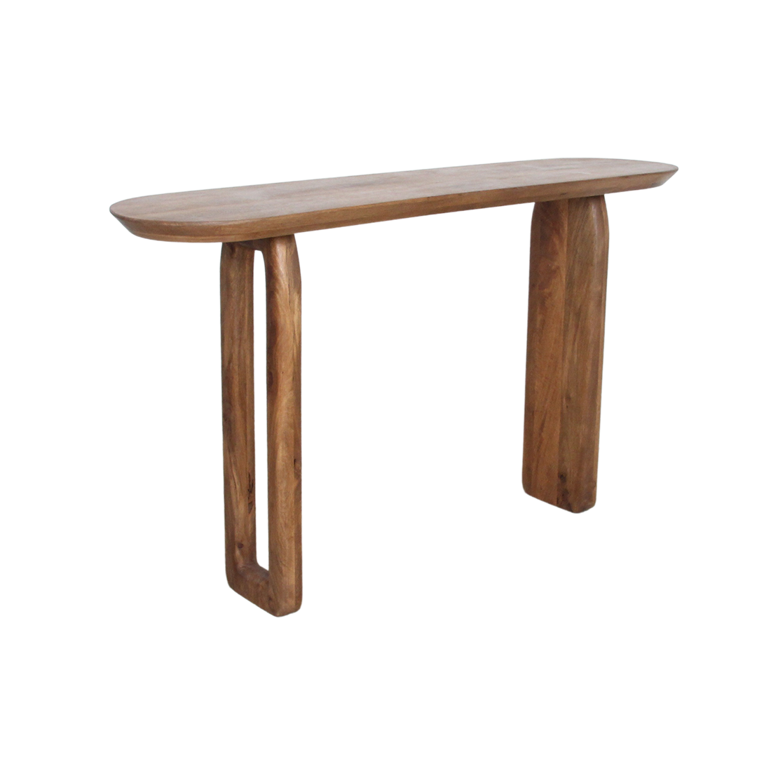 Bullnose consoletafel bruin
