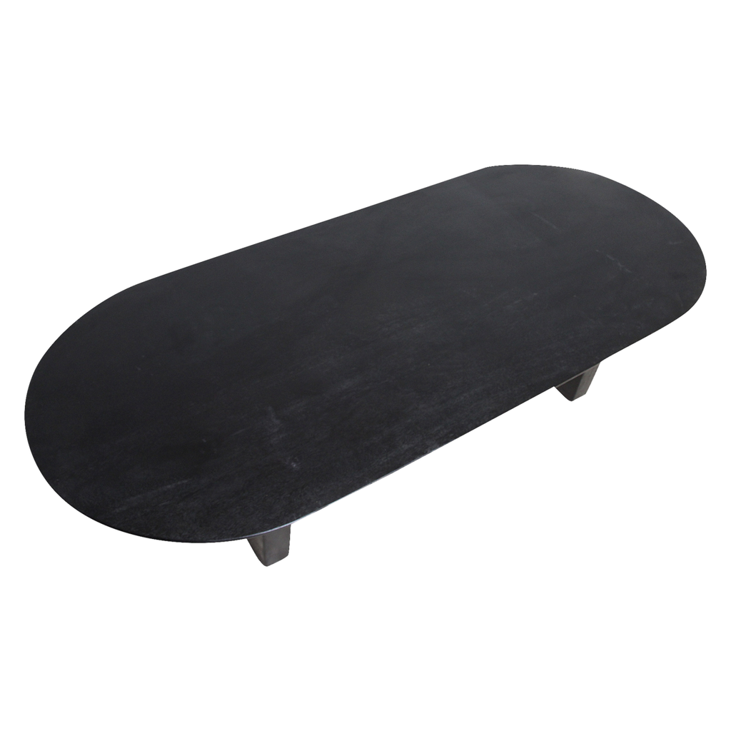 Bullnose Black Coffee Table