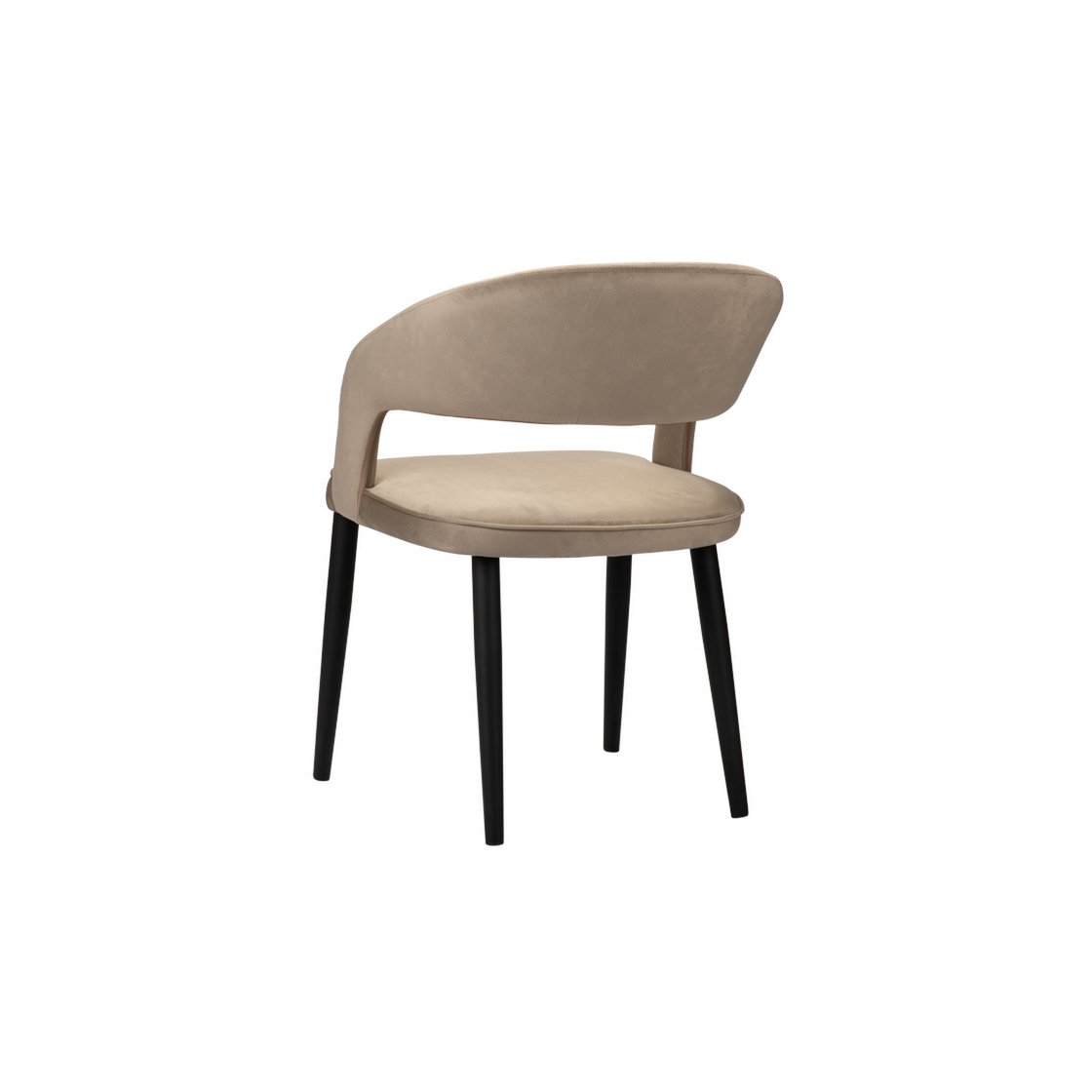 Dining Chair Edo Bow Sand White - set of 2