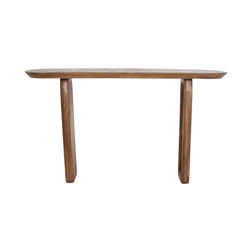 Bullnose consoletafel bruin