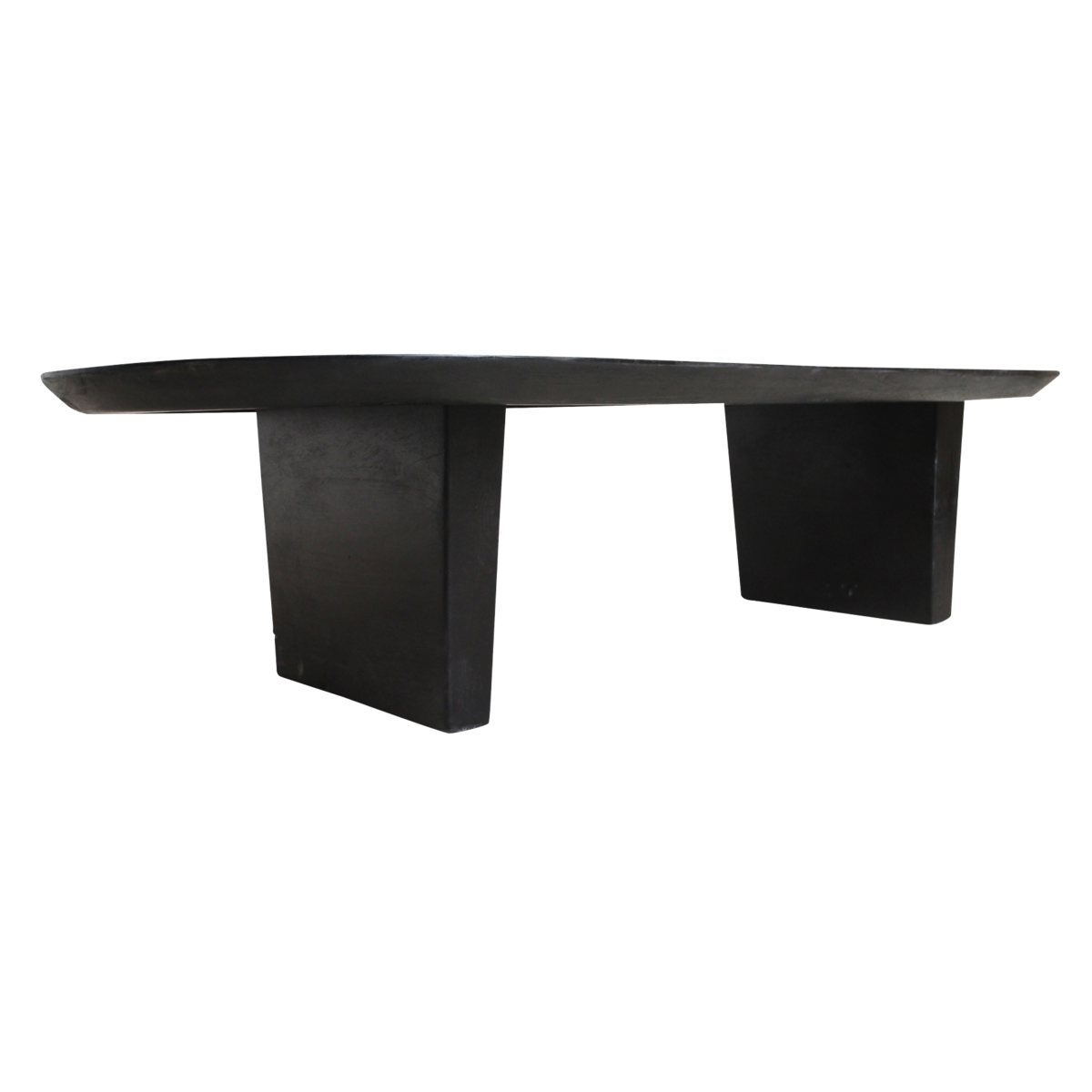 Bullnose Black Coffee Table