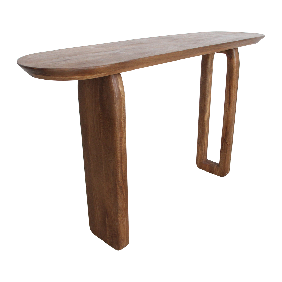 Bullnose consoletafel bruin