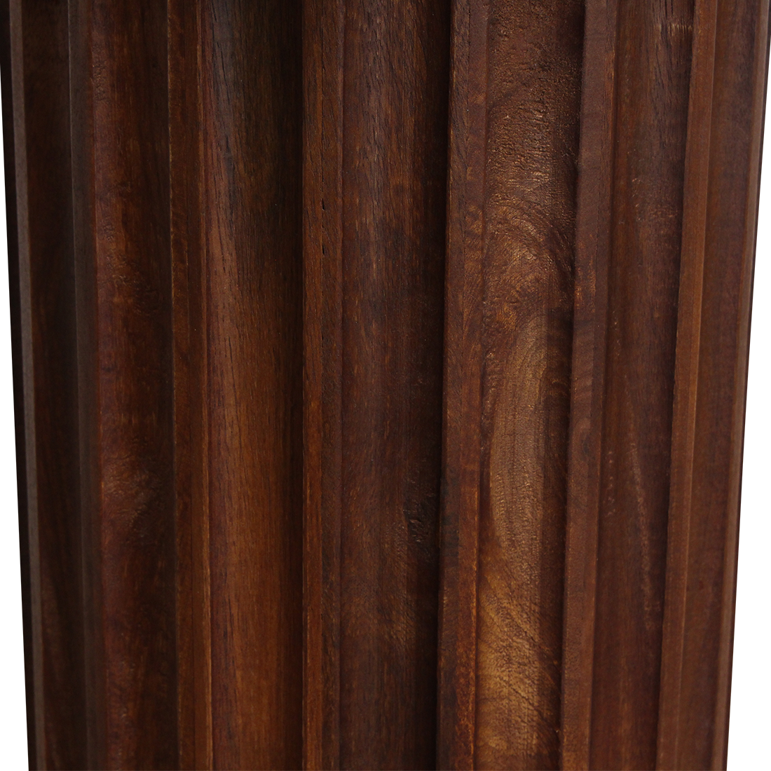 Bullnose bijzettafel bruin 50 cm