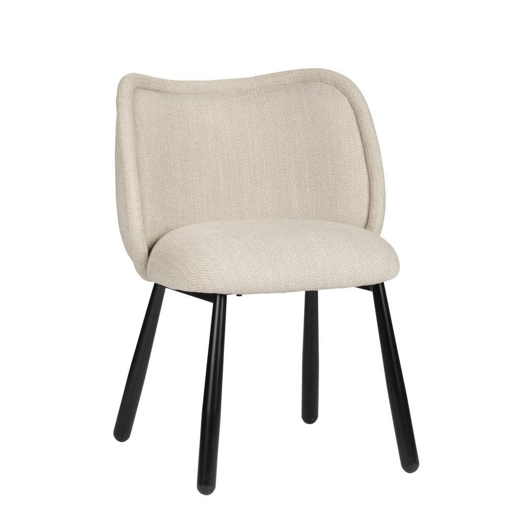 Dining Chair Panda Beige - set of 2