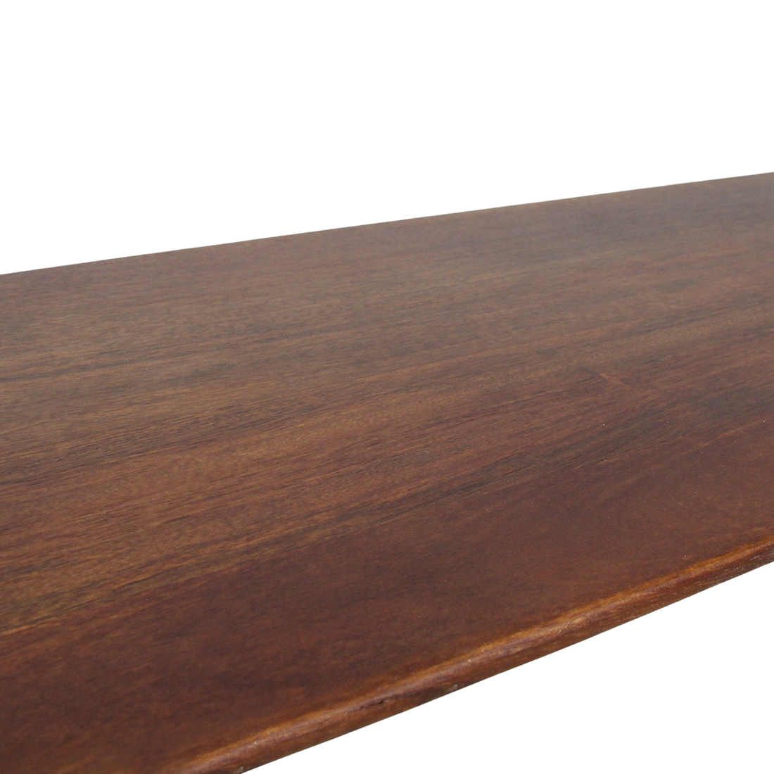 Bullnose eetkamerbank bruin