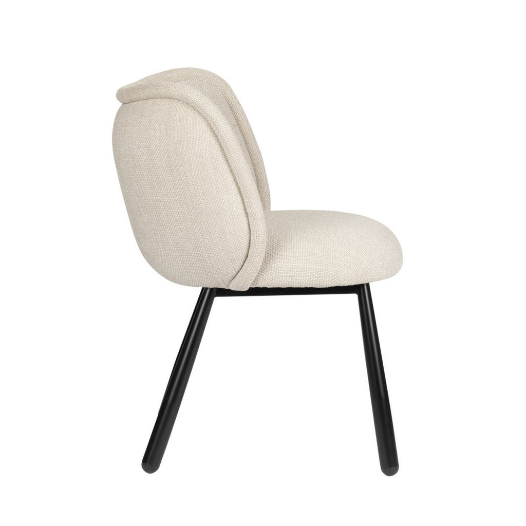 Dining Chair Panda Beige - set of 2