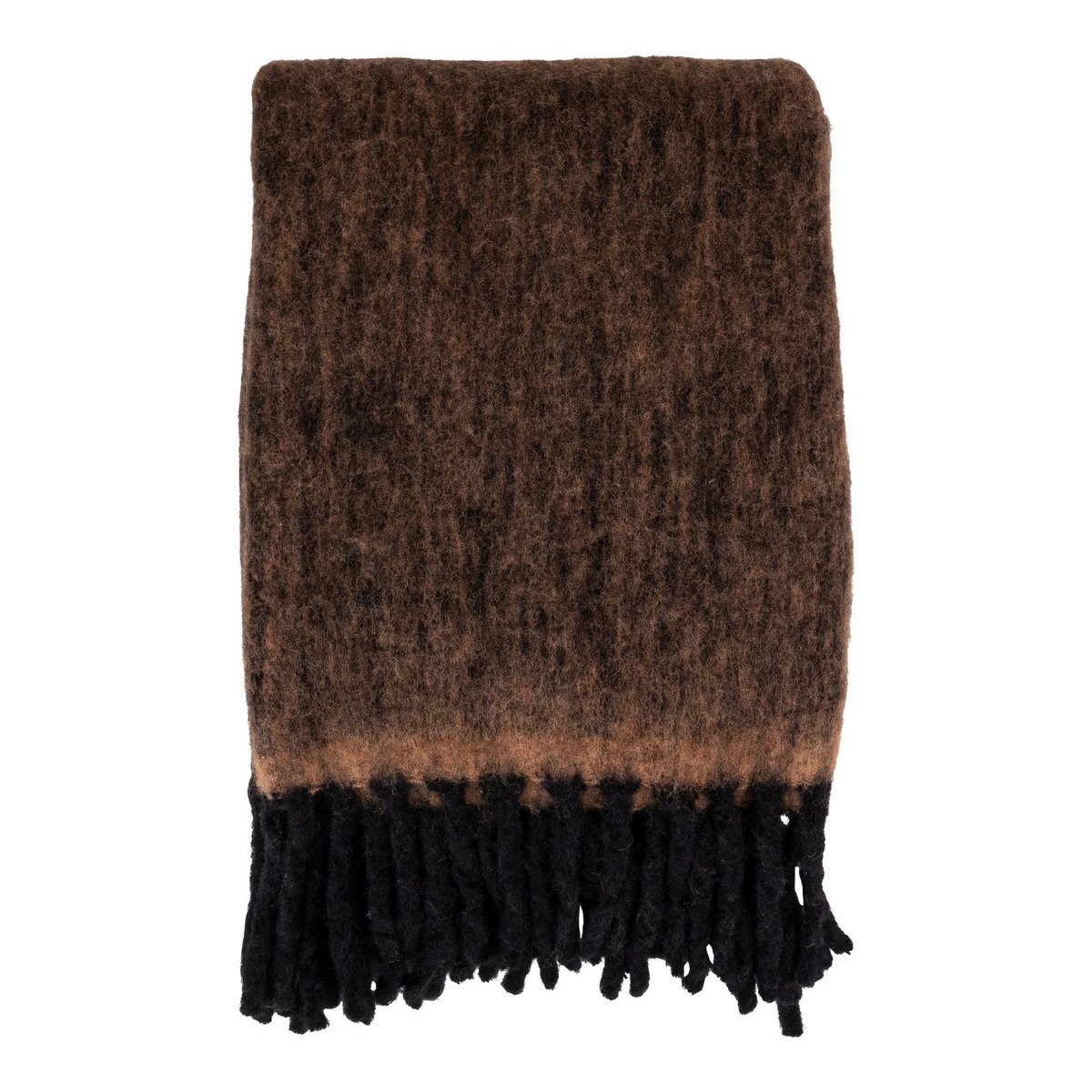 Carmel Plaid - Plaid, bruin, Wol, Nylon, 130x170 cm