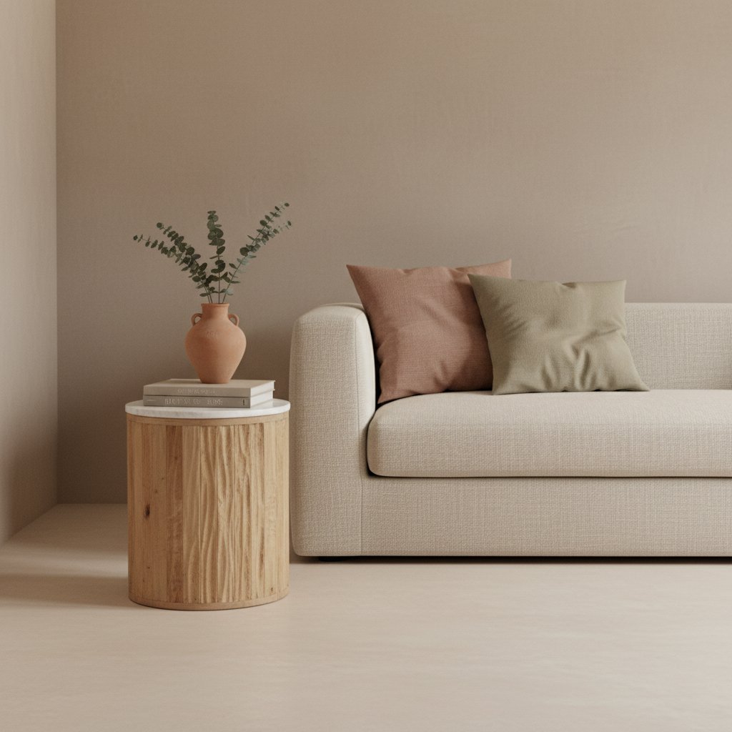 Malakka Marmer Side Table