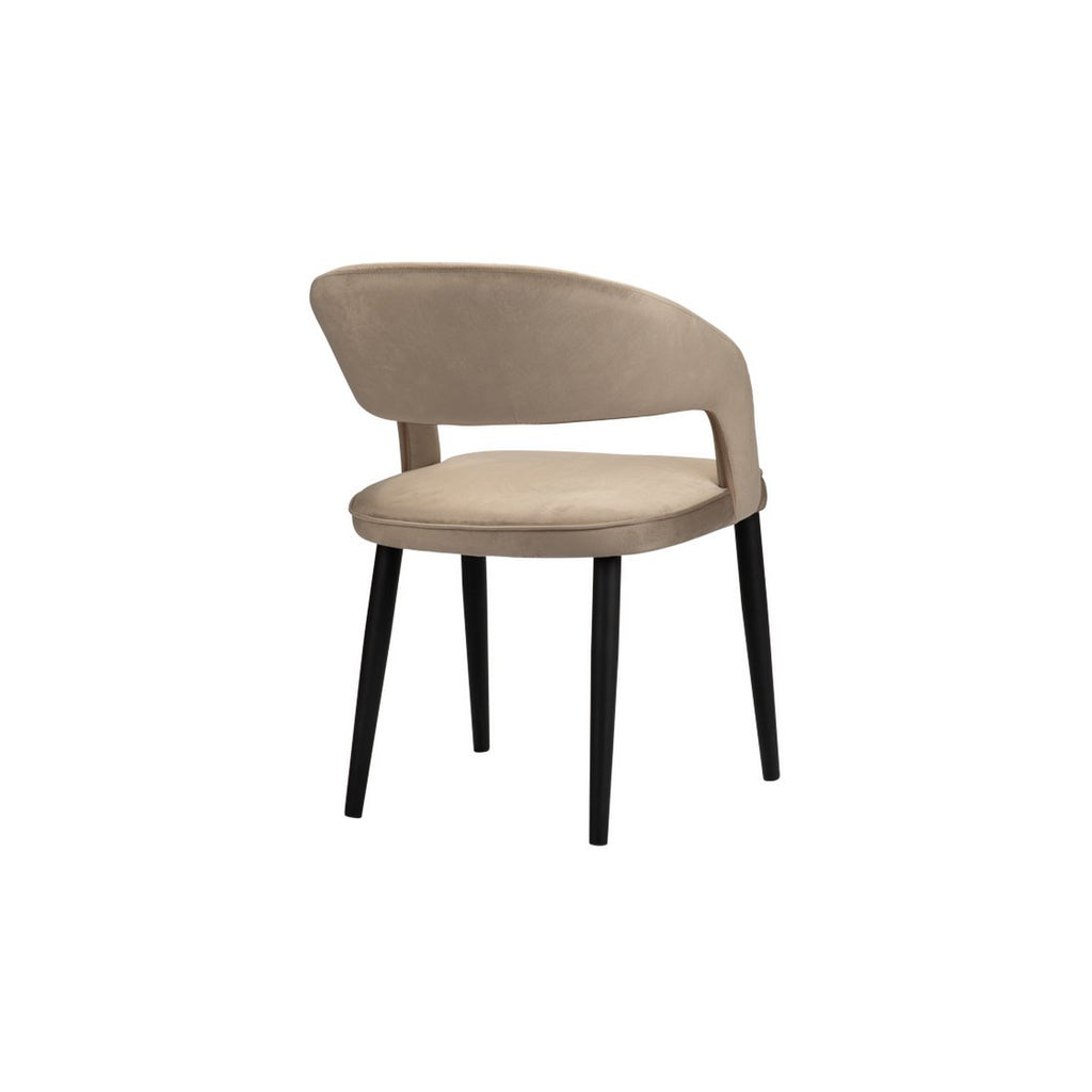 Dining Chair Edo Bow Sand White - set of 2