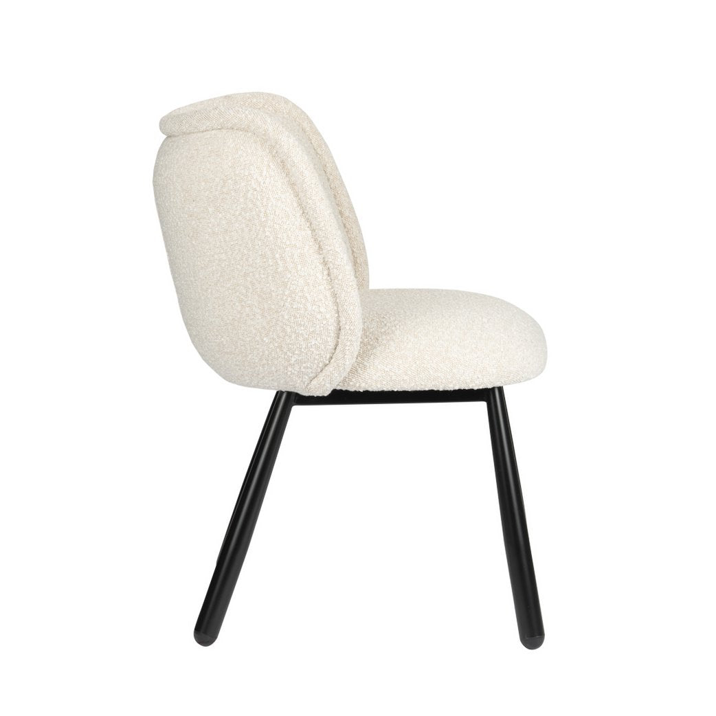 Dining Chair Panda White Pearl - set of 2