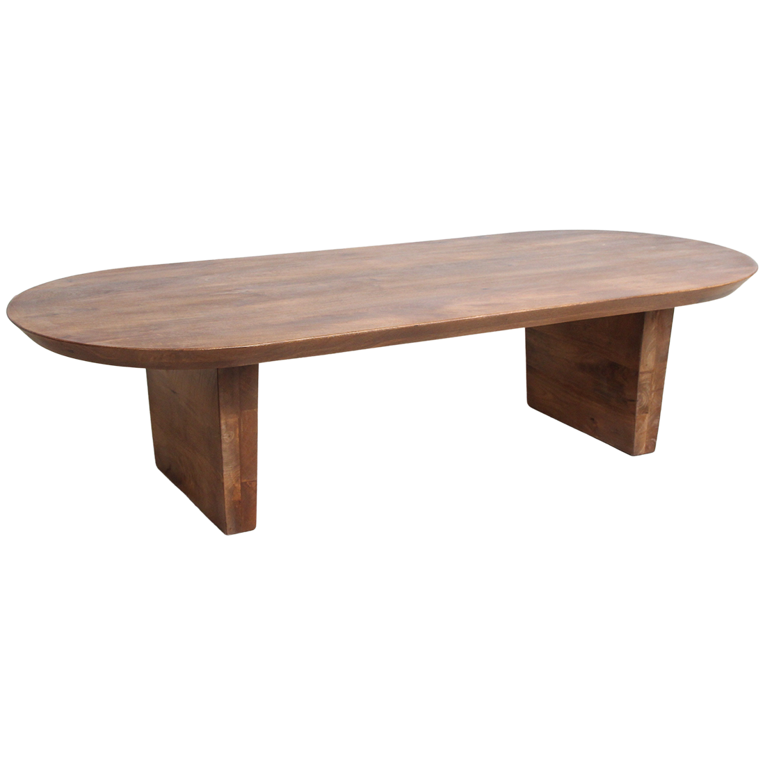 Bullnose salontafel bruin