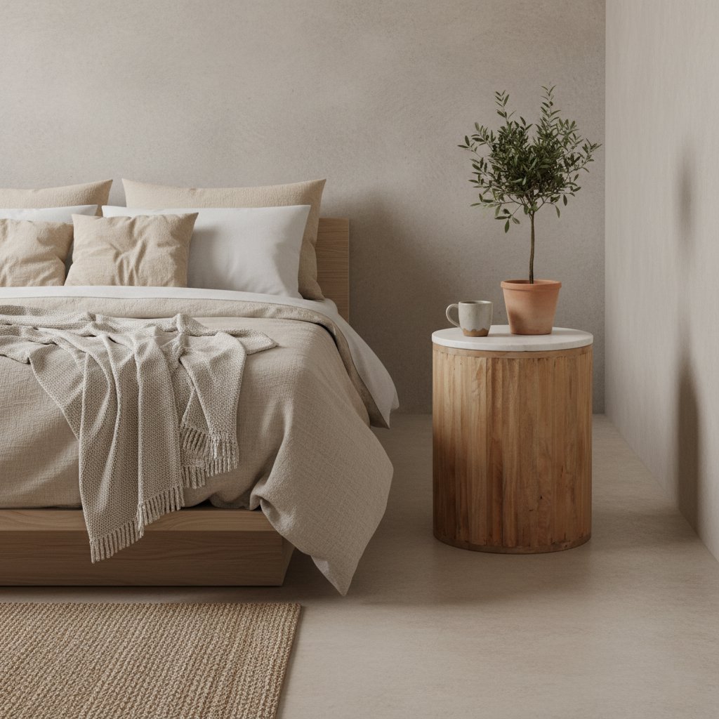 Malakka Marmer Side Table