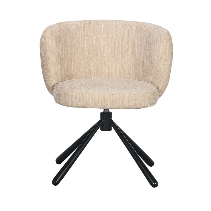 Dining Chair Shell Pole Beige
