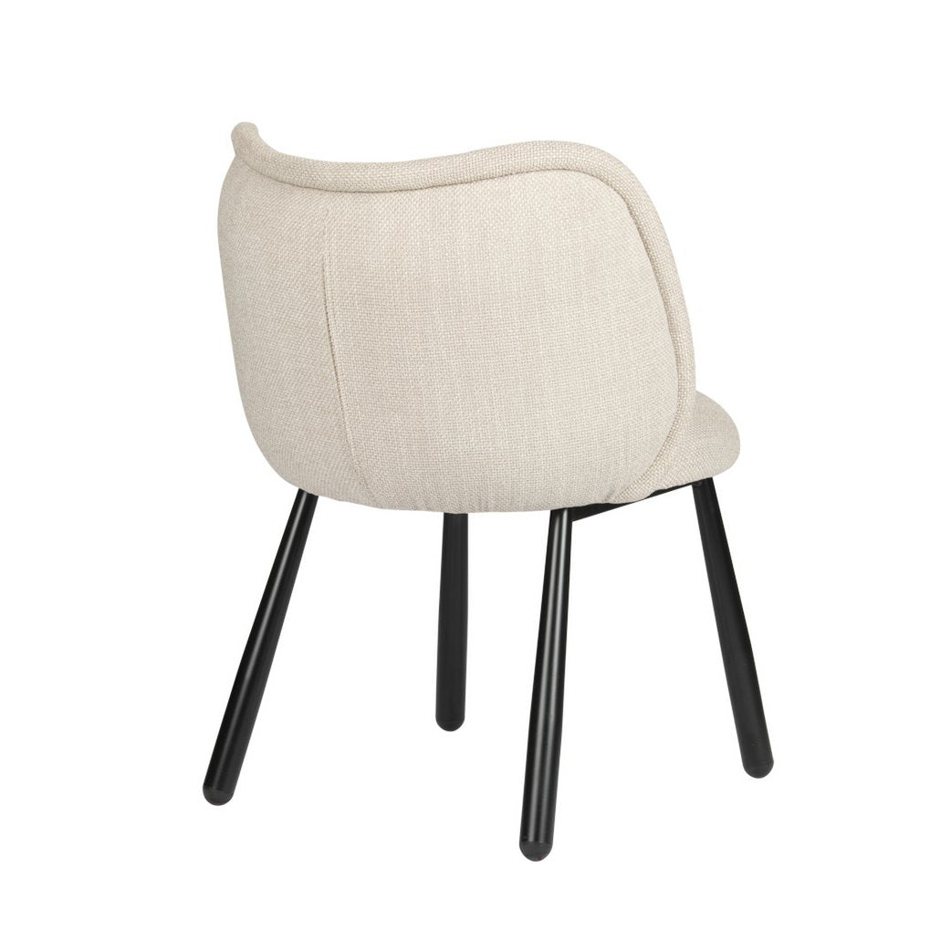 Dining Chair Panda Beige - set of 2