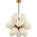 Ellen Gold Frosted Lamp