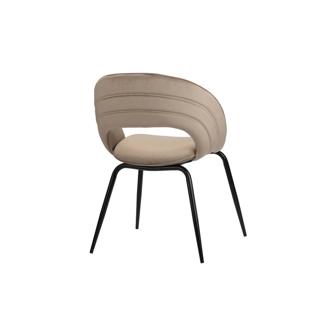 Dining Chair Open Sand White - set of 2